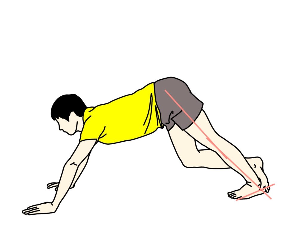 ふくらはぎ（下腿三頭筋）のストレッチの方法