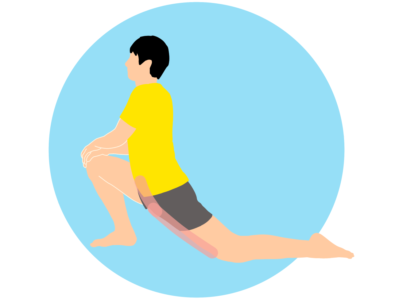 前後開脚 スピリッツ の動作を柔らかくしたい人にオススメの腸腰筋と大腿直筋のストレッチ
