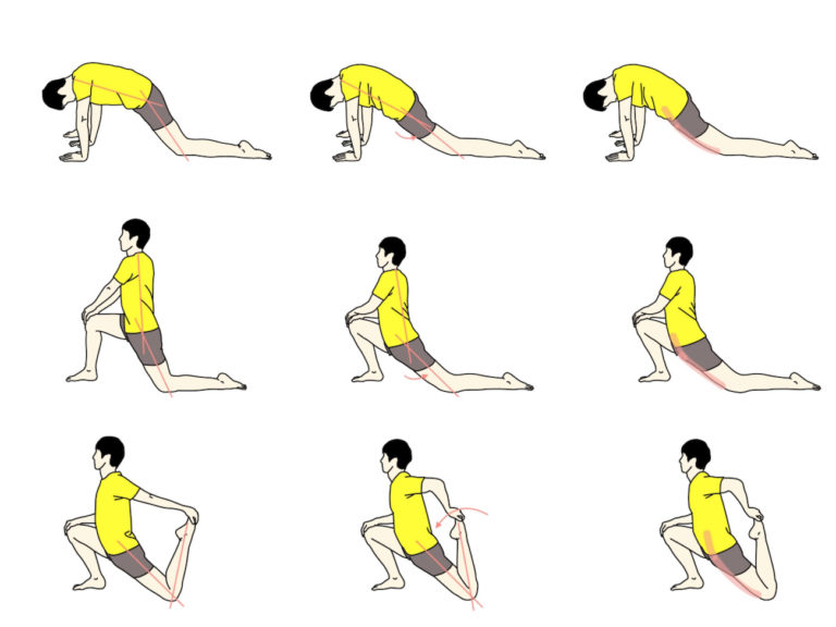 もも前〜骨盤前（腸腰筋）のストレッチのまとめ