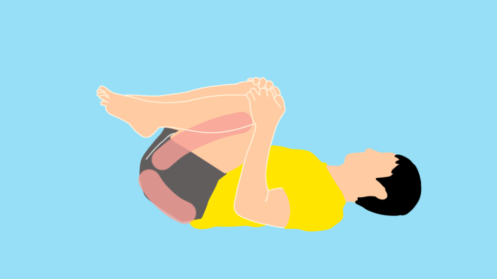腰とお尻のストレッチ