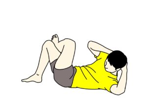 腹筋のトレーニング（外腹斜筋・腹直筋）【体幹トレーニング】