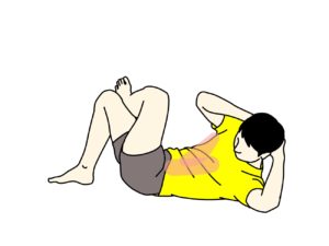 腹筋のトレーニング（外腹斜筋・腹直筋）【体幹トレーニング】