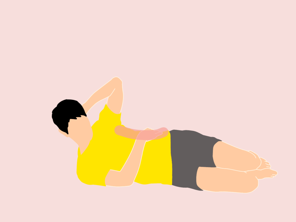 わき腹の筋肉（外腹斜筋・腹直筋・内腹斜筋）のトレーニング