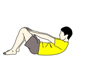 腹筋上部のトレーニング