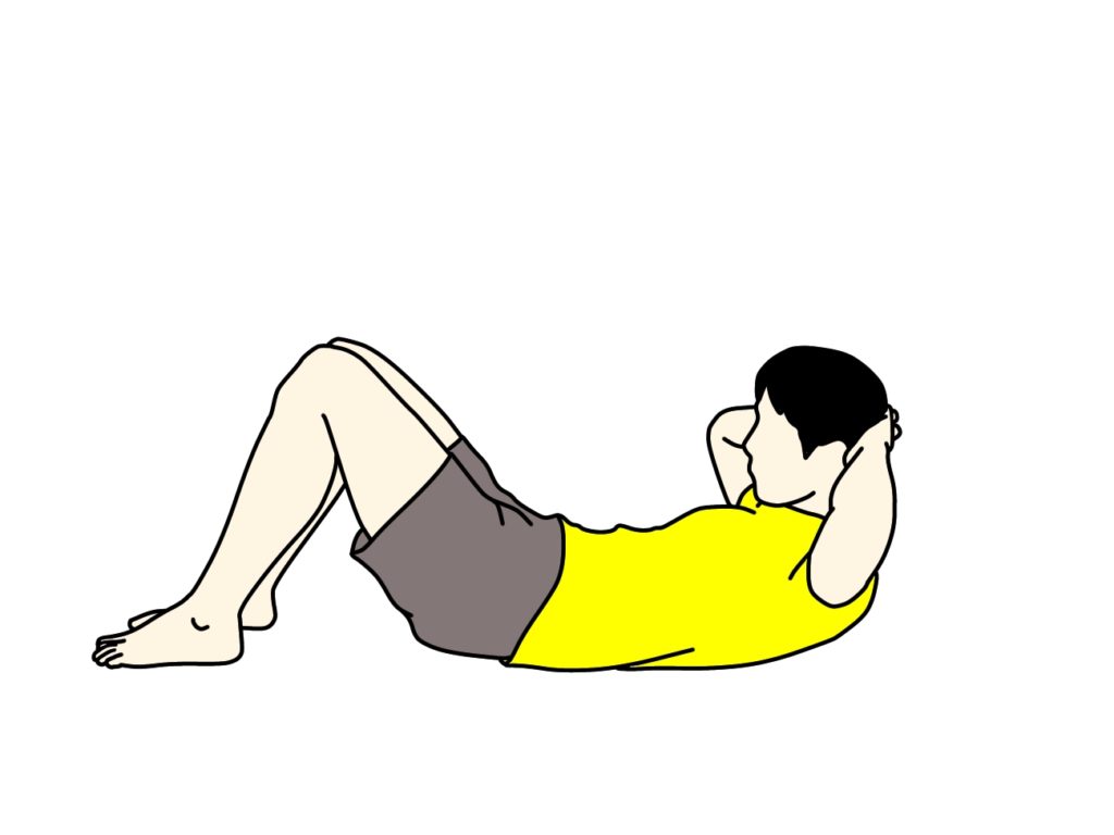 腹筋上部のトレーニング【体幹トレーニング】