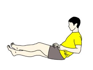 下腹部（腹直筋下部）のと内もも（内転筋）のトレーニング【体幹トレーニング】