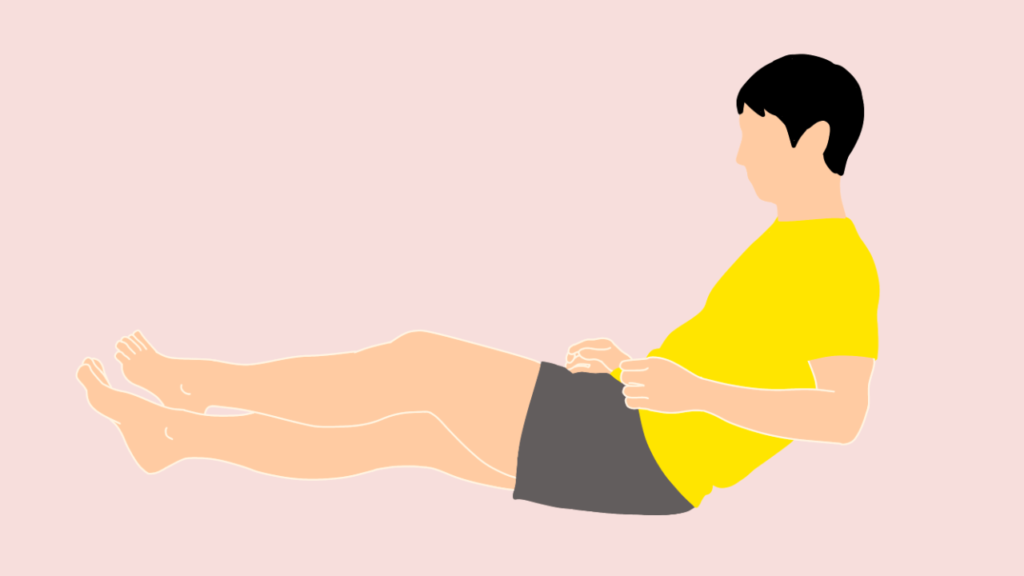 下腹部（腹直筋下部）のと内もも（内転筋）のトレーニング