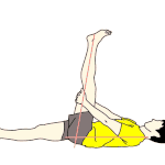 もも裏のストレッチ