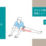 「内もも（内転筋群）のストレッチ」動画